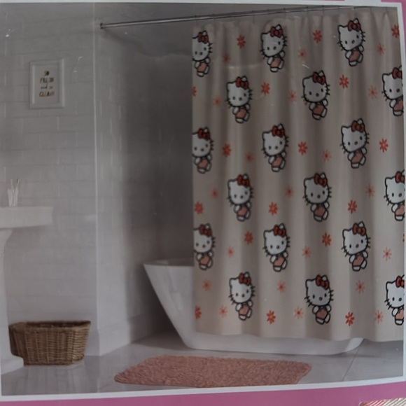 Hello kitty: shower curtain - Picture 5 of 5